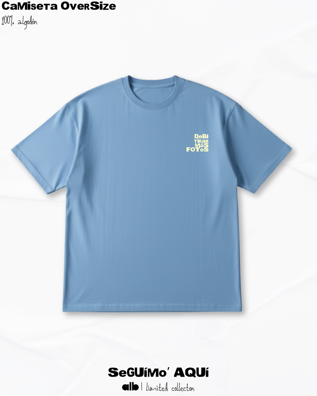 Camiseta Oversize DtMf