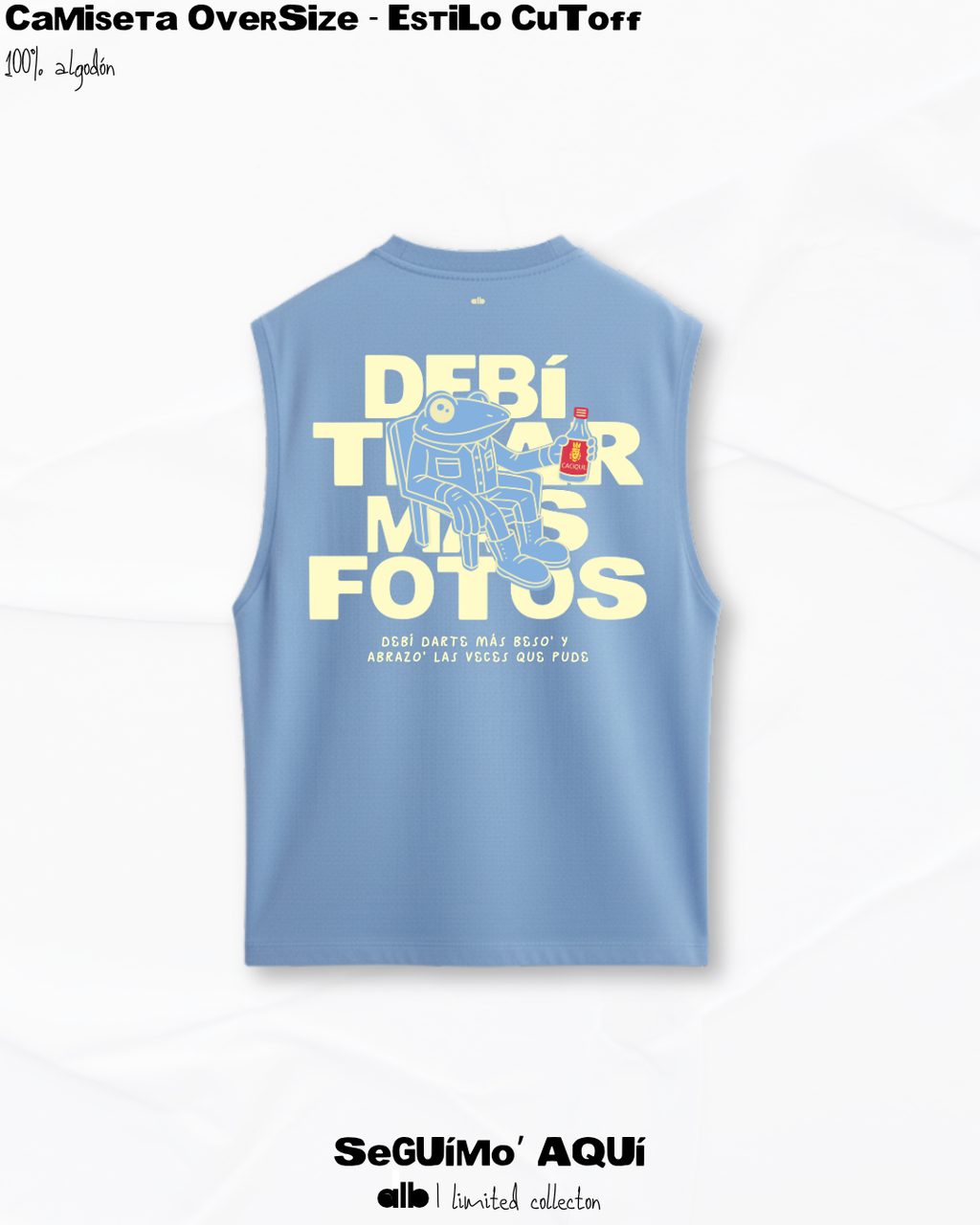 Camiseta Oversize DtMf - Cutoff