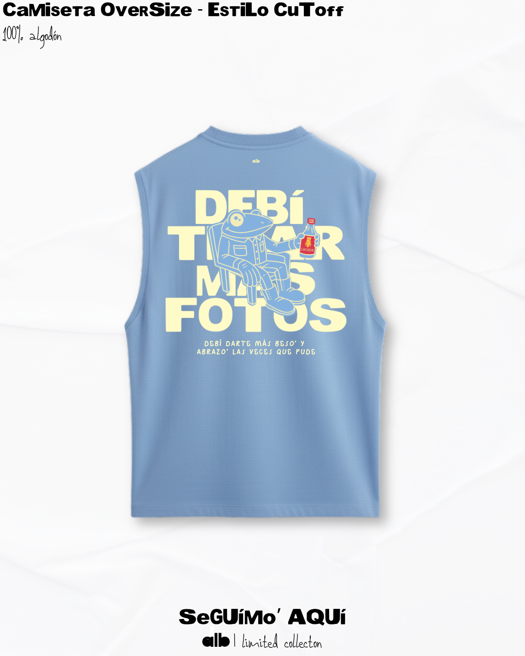 Camiseta Oversize DtMf - Cutoff