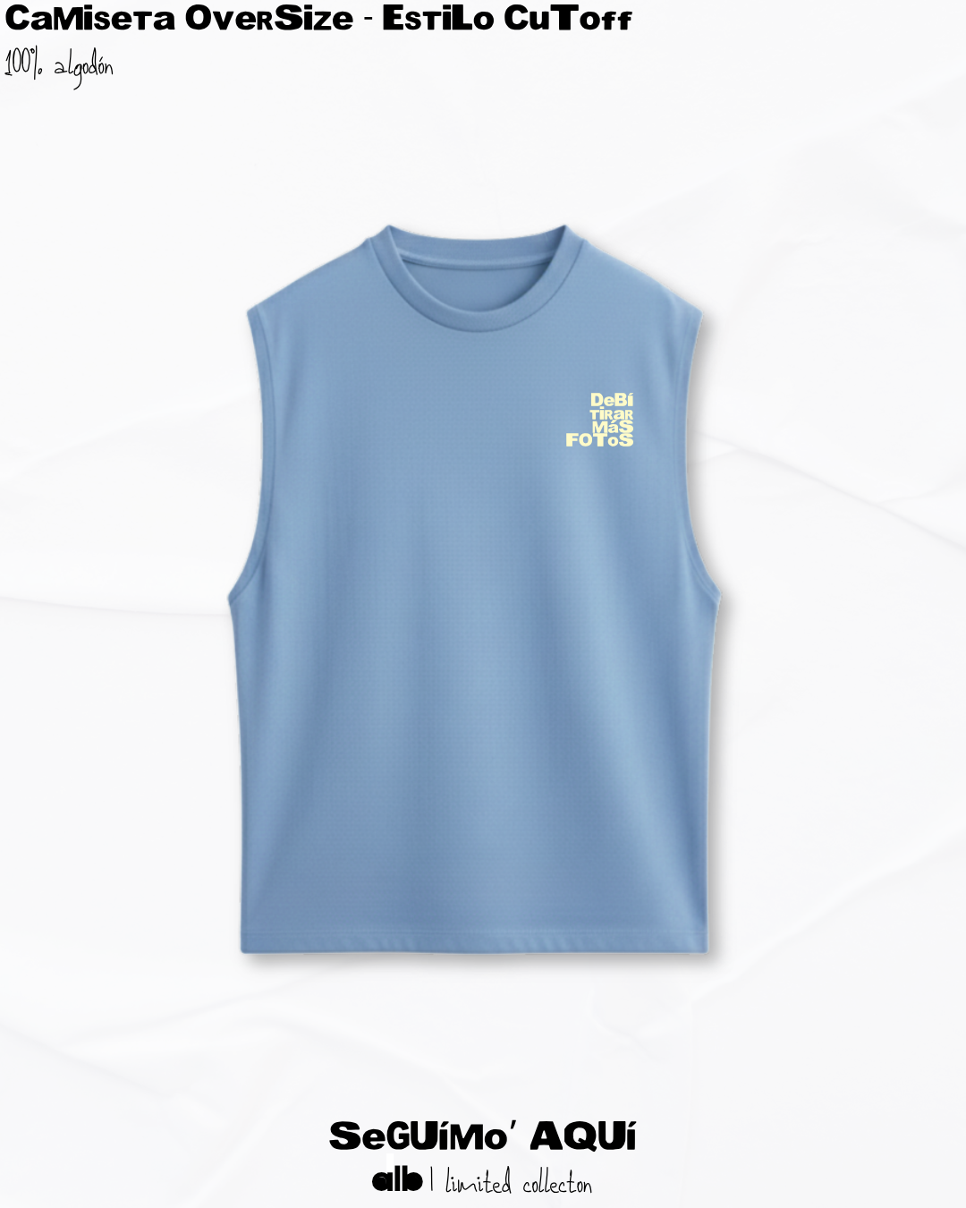 Camiseta Oversize DtMf - Cutoff