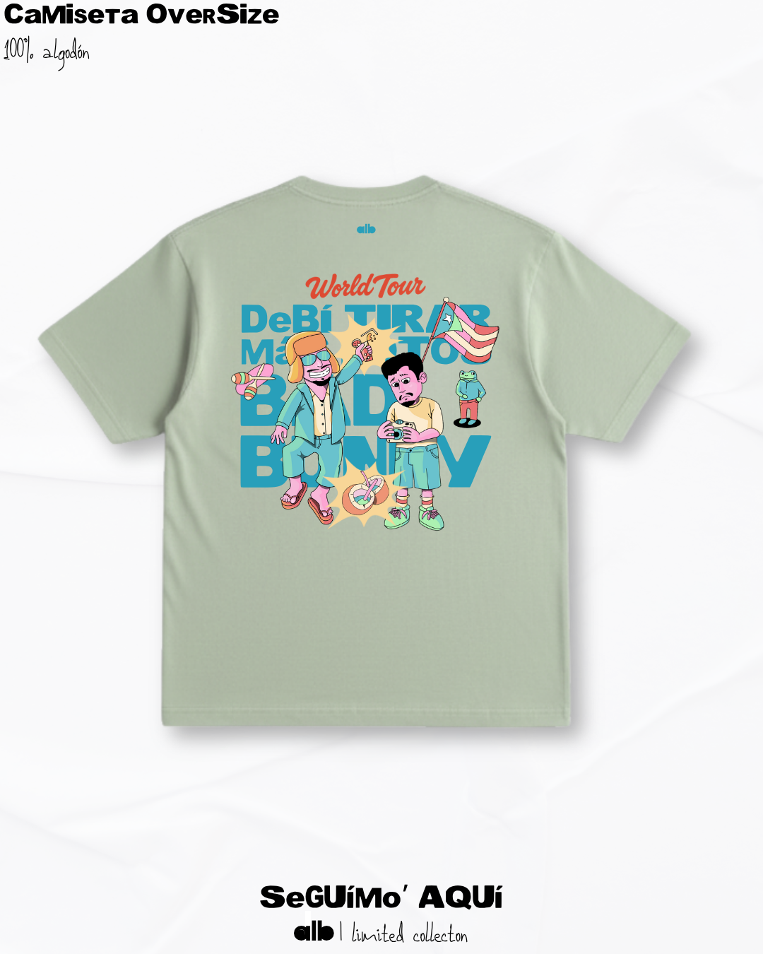 Camiseta Oversize Residencia