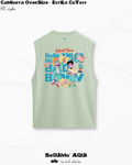 Camiseta Oversize Residencia - Cutoff