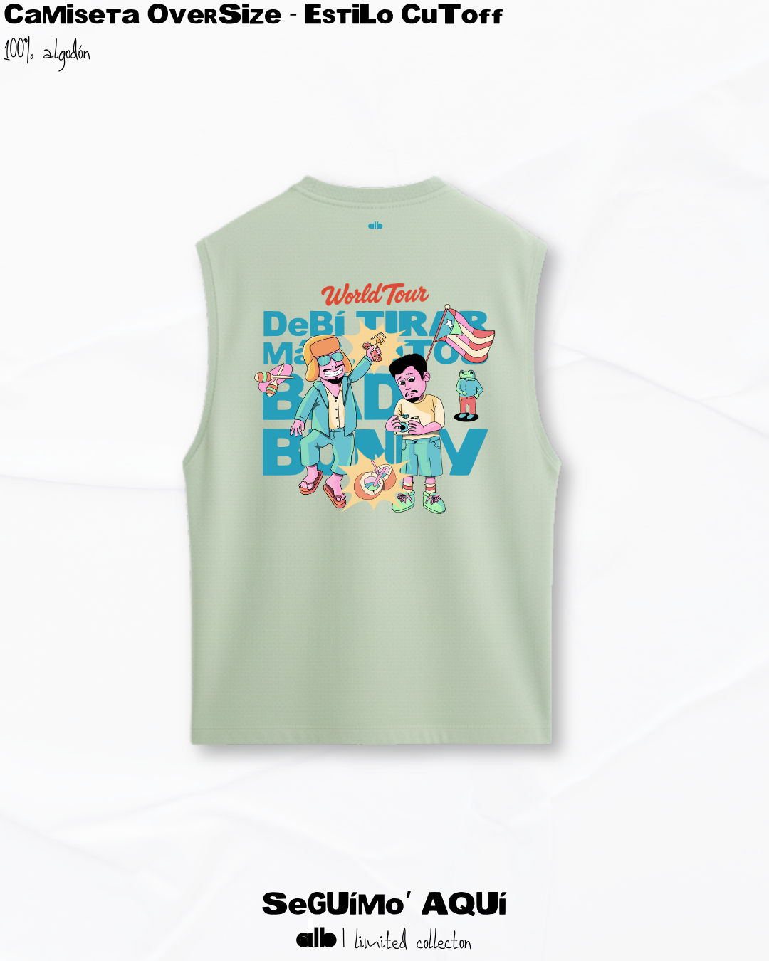 Camiseta Oversize Residencia - Cutoff