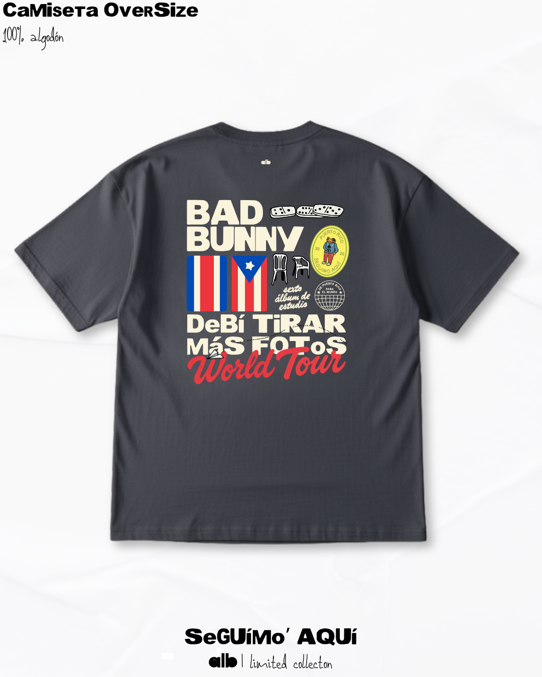 Camiseta Oversize PRxCR