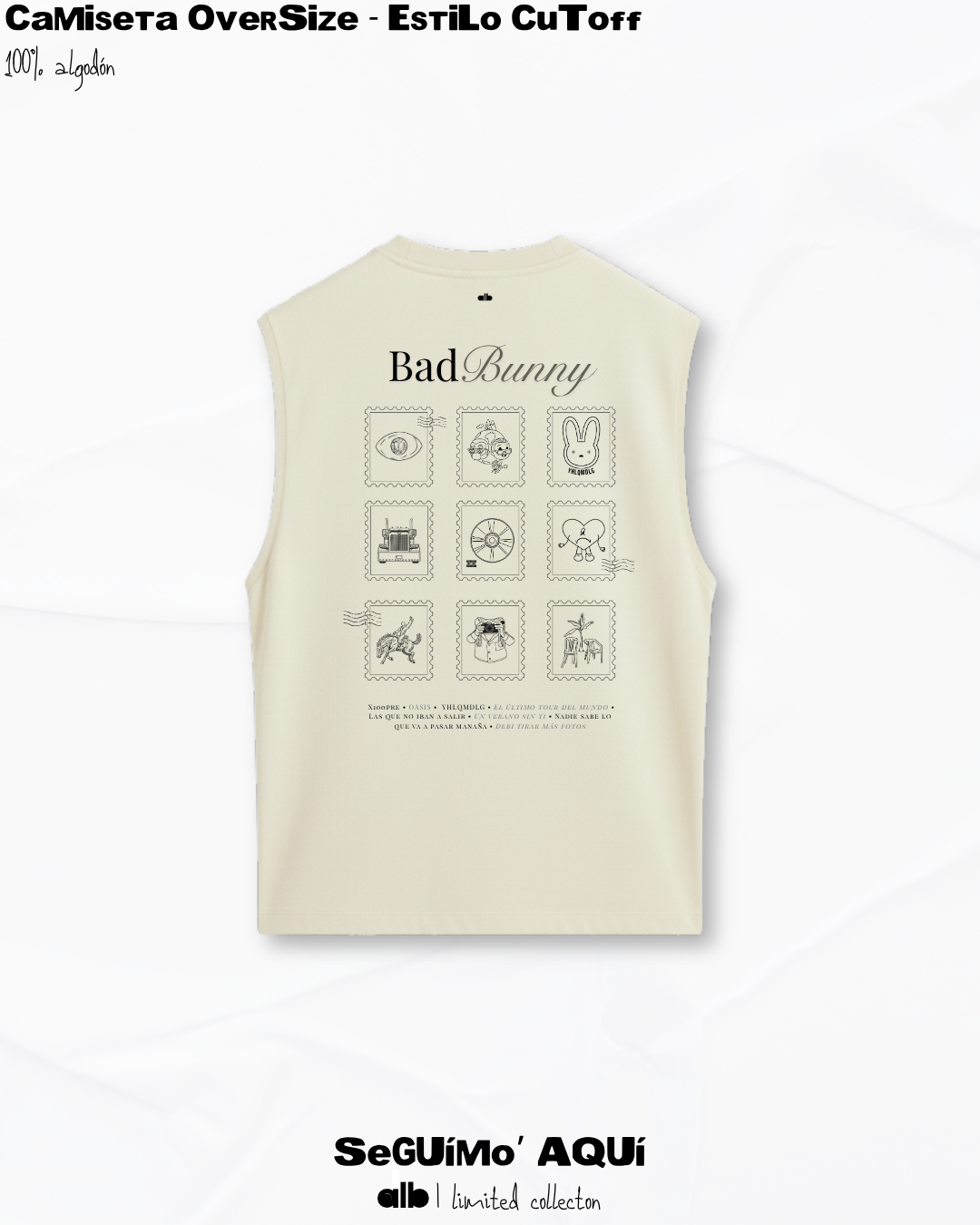 Camiseta Oversize Legacy - Cutoff