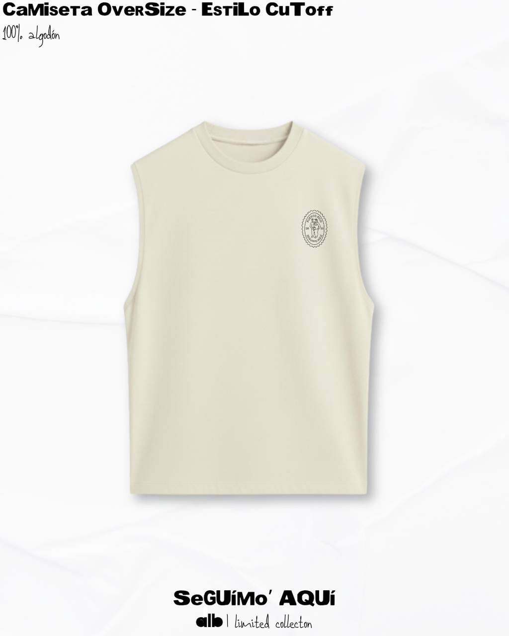 Camiseta Oversize Legacy - Cutoff